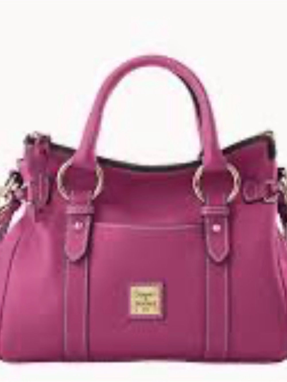 Dooney and Bourke Penrose satchel 30 with pocket